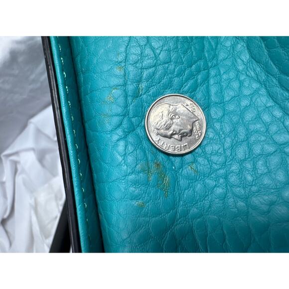 Kate Spade Perri Lane Laser Cut Crossbody Bag, Purse , Teal - Picture 13 of 14